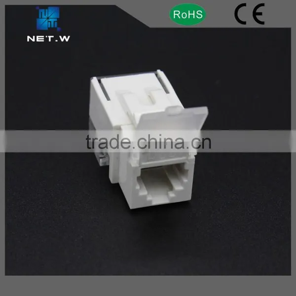 Modular Jack Rj11 8p4c, Tooless Rj11 Cat3 Utp Female Keystone Jack photo-4