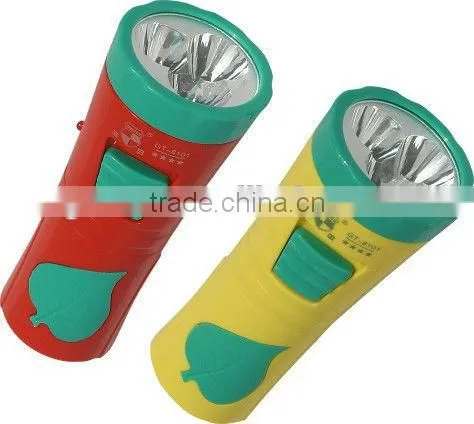GT-8131 OEM Kids Plastic Mini LED Flashlight photo-5
