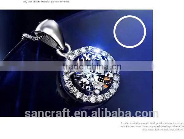 925 Sterling Silver American Diamond Necklace Sets photo-3