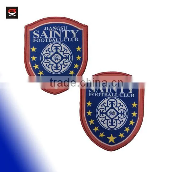 High Class Quality Woven Patch for Soccer Jacket photo-3