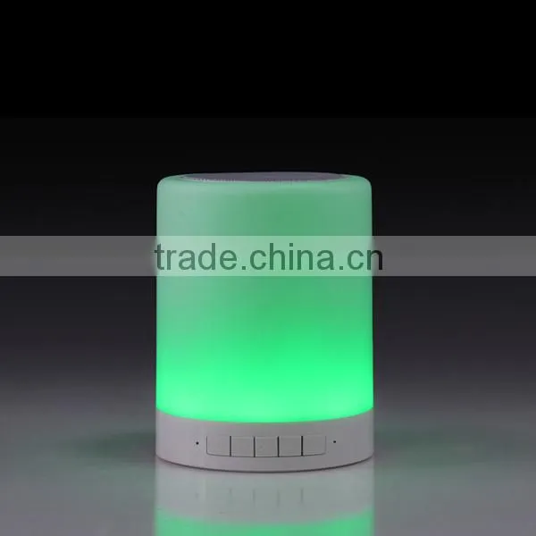 Rechargeable Battery Music Mini Wireless Bluetooth Speaker With Led Light photo-3