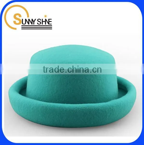 Sunny Shine Foldable Blue Blank Formal Hat