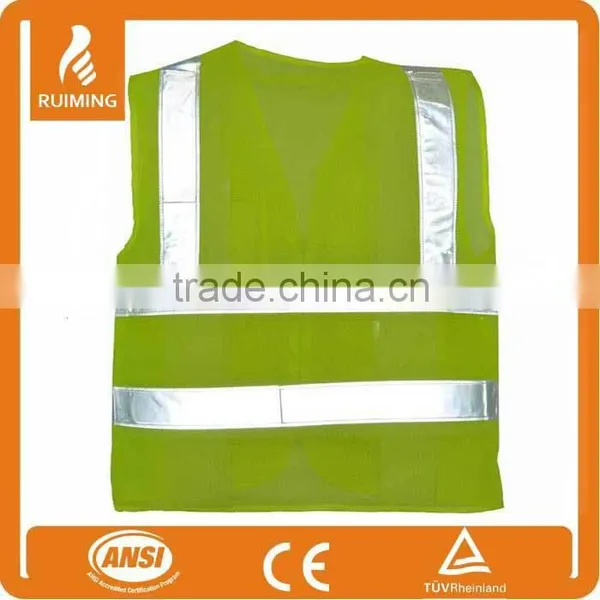 120GSM Mesh Fabric Reflective Safety Vest With Pockets photo-2