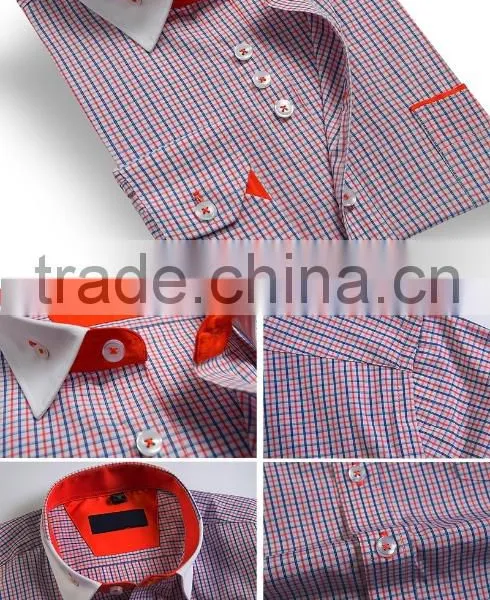 A72 Europe Fashion 2015 New Arrival White Transparent Men Shirt Quality Choice photo-2