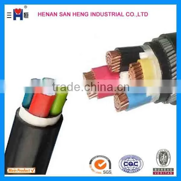 0.6|1kv Low Voltage High Quality Low Voltage 0.6/1kV Sigle Cores XLPE Insulated PVC Sheathed Armoured Power Cable photo-3