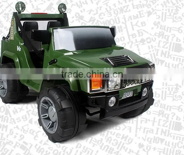 Two Seats Children Ride on Hummer, RC Ride on Car With Two Speed A26 photo-3