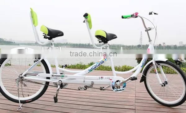 24 Inch Tandem Bike / Single Speed Tandem Bicycle / Aluminum Alloy Bike Frames photo-2