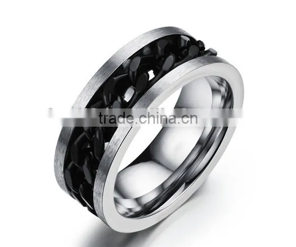 2016 New Man Accessories Stainless Steel Ring Fashionable Gay Ring Men photo-2