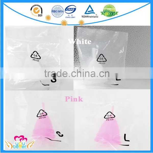 100% Medical Grade Silicone Menstrual Period Cup Unique Package Mama Menstrual Cup photo-2