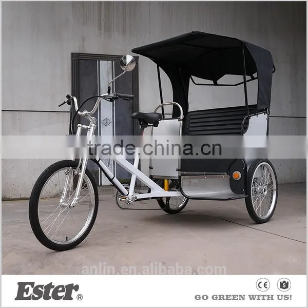 Green Environtmental Tourism ESTER Pedal Pedicab Rickshaw
