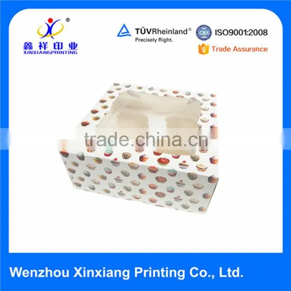 Lovely Gable Window Paper Cake Boxes and Packaging photo-2