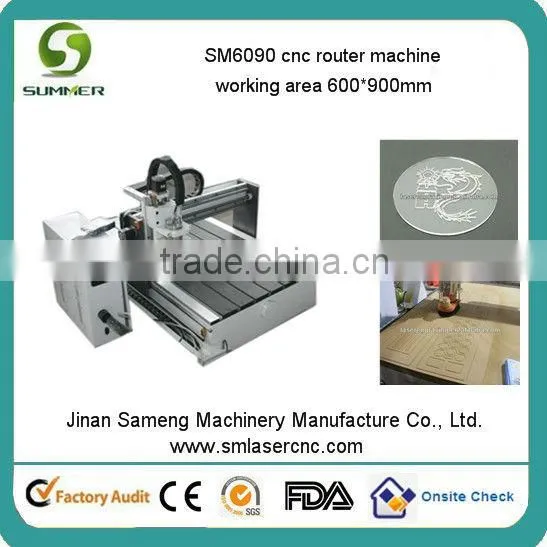 SM6090 cnc cutting plotter wood