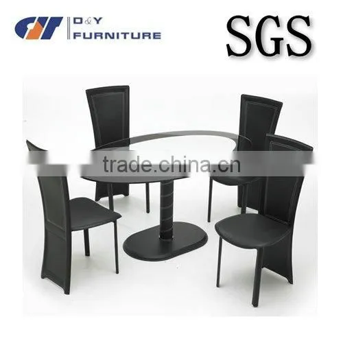 Glass Dining Table and Chair photo-2