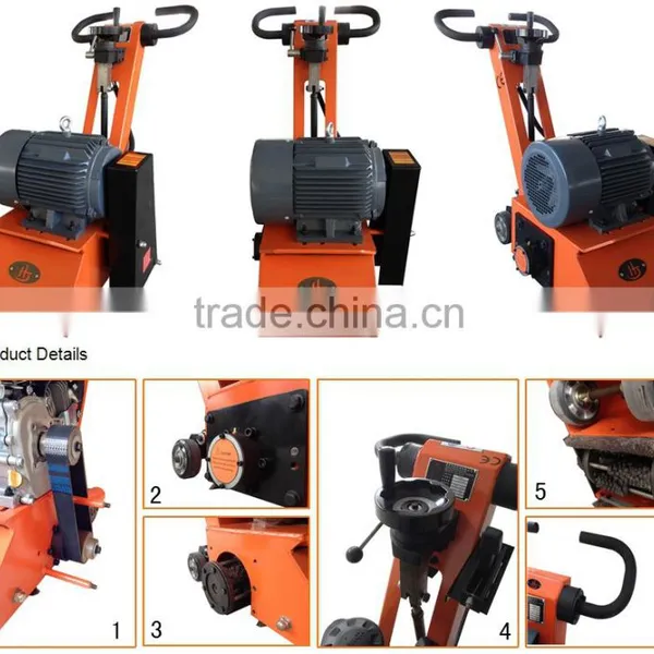 Scarifying Machine With Concrete Scarifier Carbide Cutter for Scarifying Concrete Floors (JHE-250E) photo-2