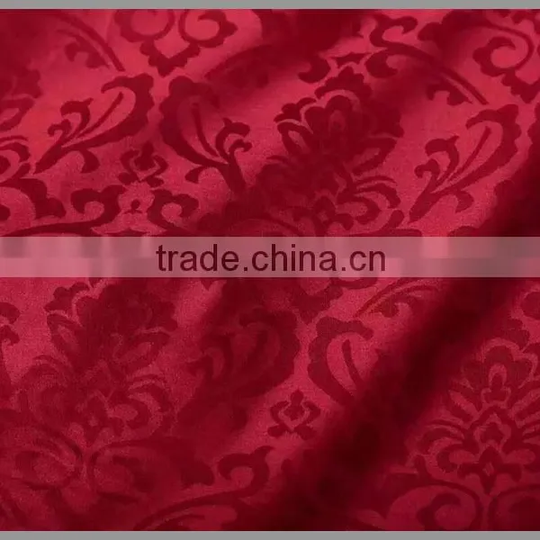 100%cotton Red Jacquard Bedding Sets,jacquard Fabric With Classic Flower Patterns,duvet Cover,pillow Covers ,Hotel Duvet Cover photo-5