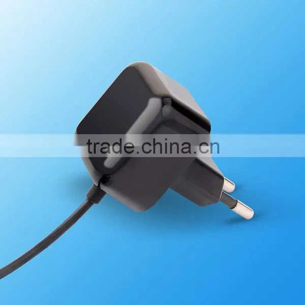 Hot Sale EU Plug Mobile Phone Wall Charger With Cable photo-3
