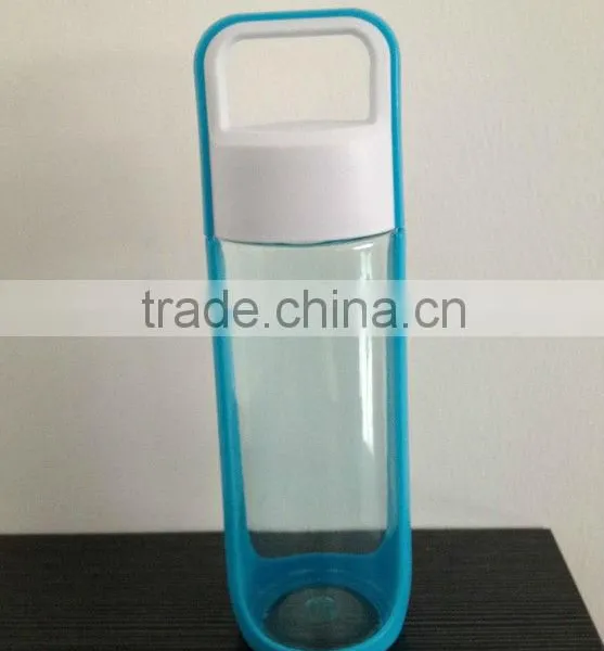 Transparent Sport Bottle With Handle, PC / PCTG/ Tritan Material