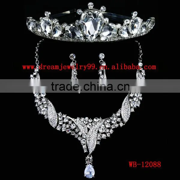 Fine Crystal Wedding Fashion Jewelry Set
