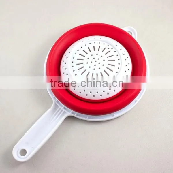 Rubber Plastic Colander Strainer photo-4