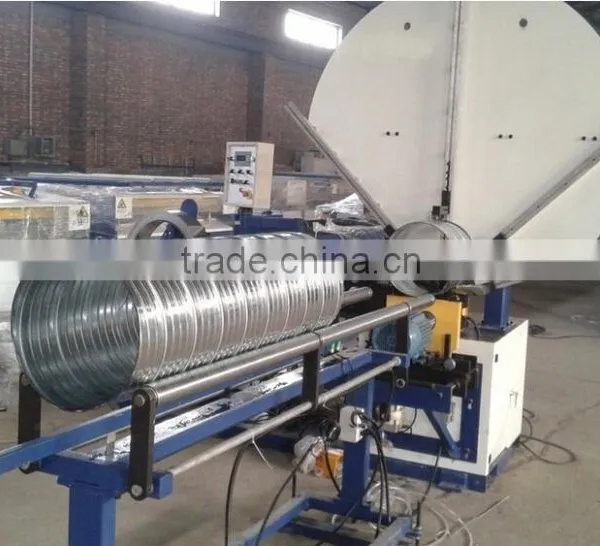 OHA Brand ISO Certificated Flexible Duct Machine FDM-200 Aluminum Flexible Tube Machine photo-2