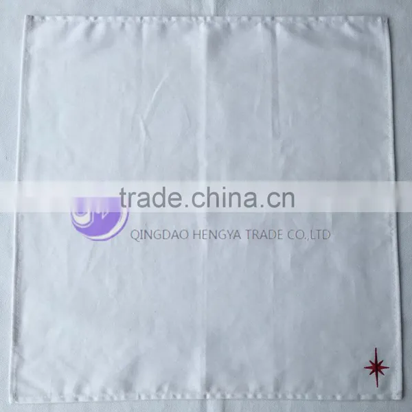 100% Cotton Fabric White Embroidered Dinner Cocktail Table Napkin photo-6