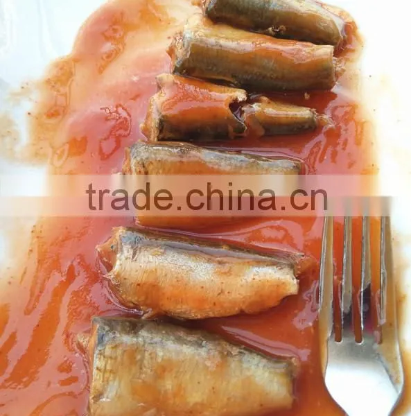 425g Canned Sardine in Tomato Sauce(WW-155) photo-2
