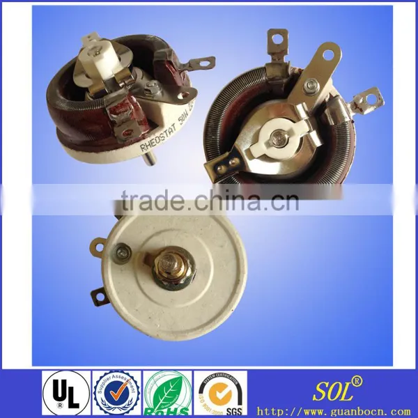 SOL-50w -rheostats 2-5K Ohm Rheostat 10k Ohm Rheostat 60ohm Ohm Rheostats