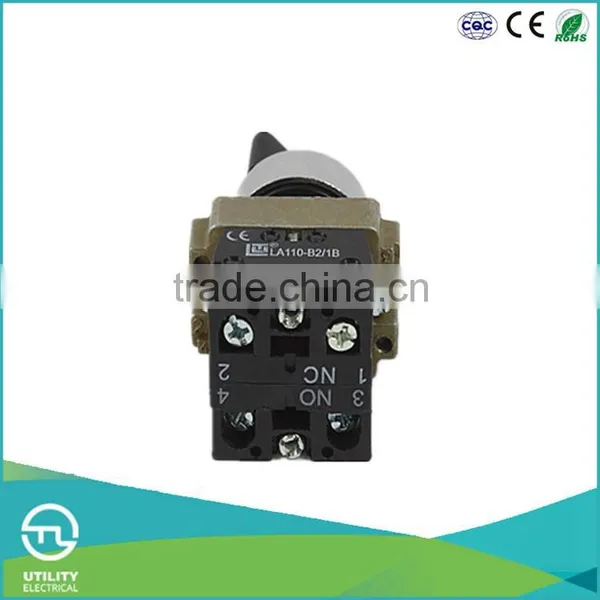 UTL Buy Goods In China Short Handle Turn Push Button Self-Locking Pushbutton Switch 220V photo-4