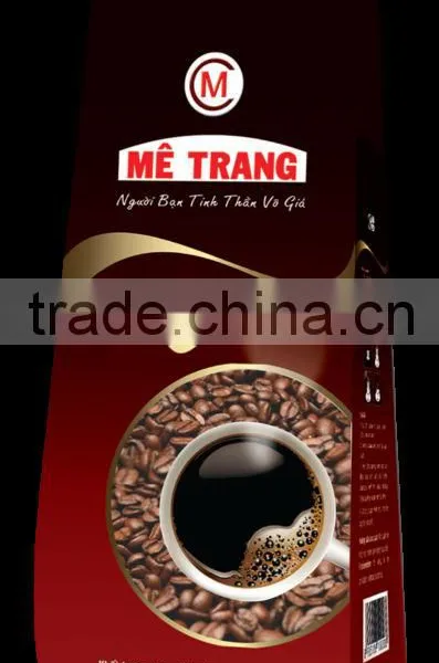 ROBUSTA ROASTED COFFEE BEANS - ME TRANG BRAND - R Label