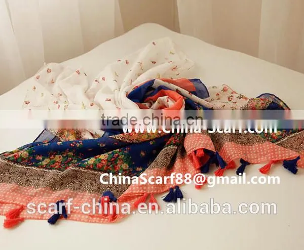 Wholesale Soft Fringe Scarf
