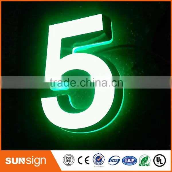 Hot Sale Advertising All Acrylic Illuminated Letter photo-4