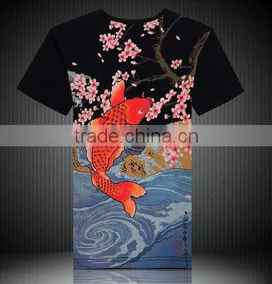Wholesale Black Brand Printed T-shirts, Personalized Custom t Shirt/drifit Tshirt photo-2