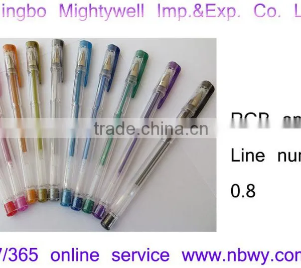60pcs Colorful Glitter Gel Pen Set for Drawing Mutiple Colors Gel Ink Pen for Children and Adult photo-6