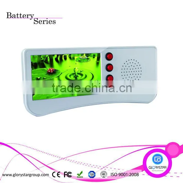 7" Inch Digital Signage Monitor Push Button Displayer photo-2