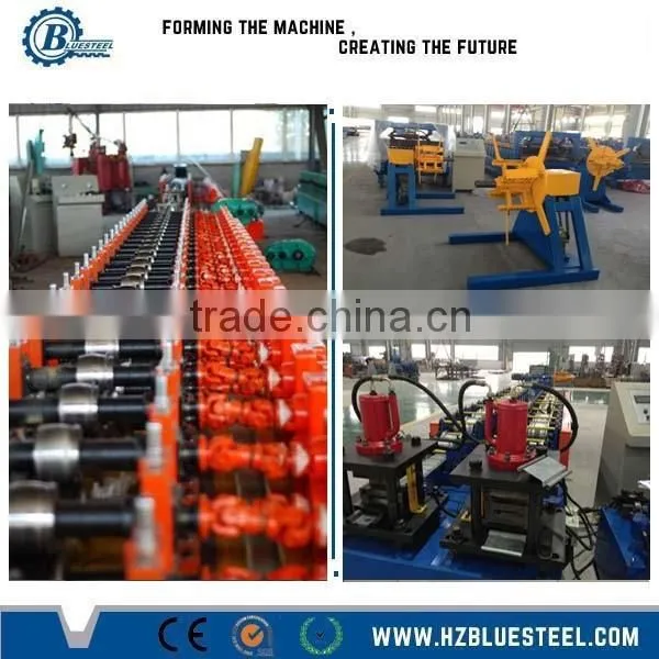 Effecient Automatic Metal Roller Shutter Slats Door Roll Forming Machine With Punching And PLC Automatic Control System photo-2