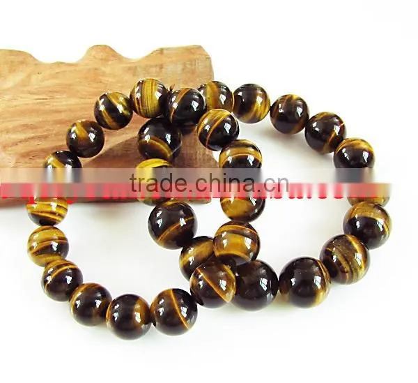 Hot Sale Tiger Eye Stones Beads Bracelets photo-2