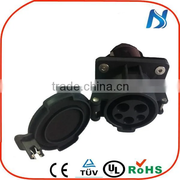 SAE 5 Pin Electric Vehicles Connector &J1772 Plug &socket photo-6