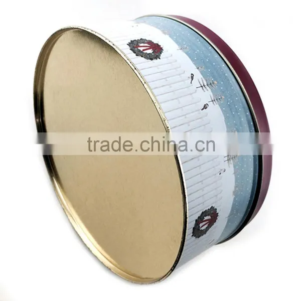 Custom Printing Blank Empty Round Tin Box Set photo-4