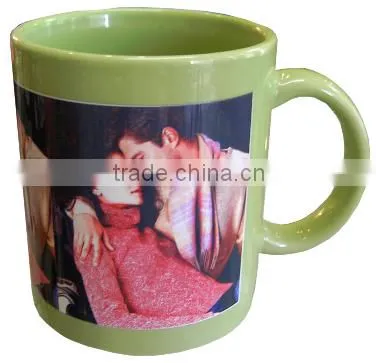 DIY Personalized Sublimation Coated Full Color Ceramic Mug photo-2