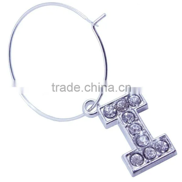 Metal Wine Charm