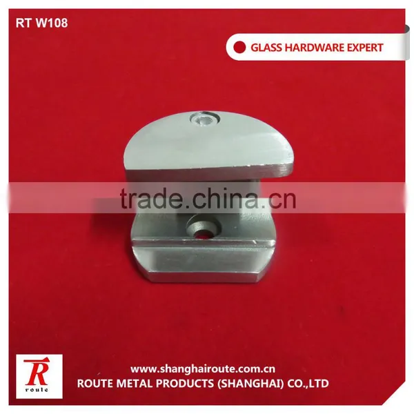Stainless Steel Sliding Door Glass Clamp Fixing for Track
