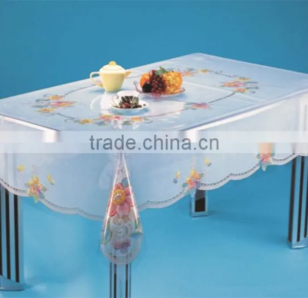TY-3833 Transparent Embossed Tablecloth