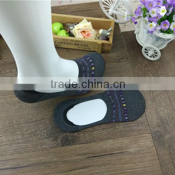 Factory Custom High Quality Boat New Product Socks, Grey Color China Classial Style photo-3