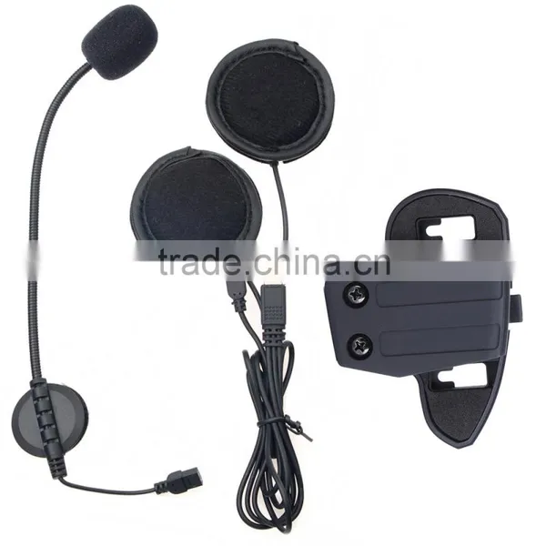 V8 BT Interphone With Remote Controller FM NFC 5 Riders Bluetooth Motorcycle Intercom 1200M Intercomunicador V8 Motos photo-4