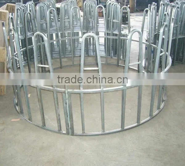 Hot Dip Galvanized Steel Cattle Hay Feeder photo-4