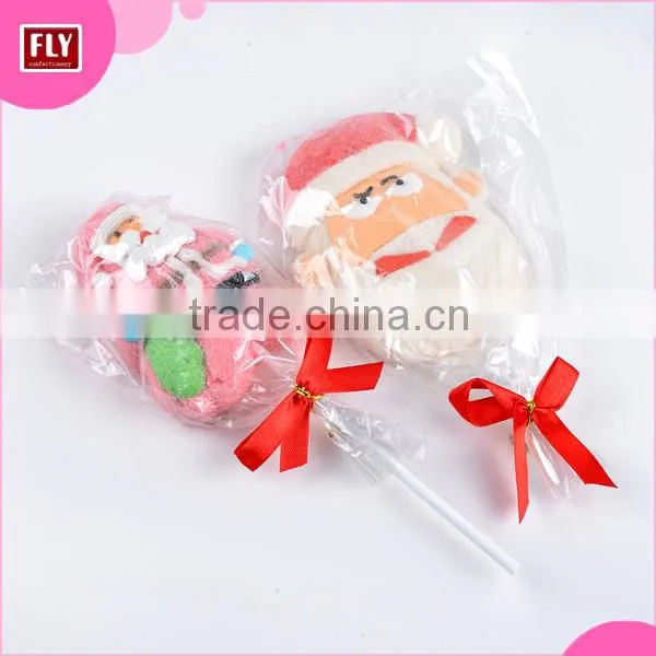 Christmas Decoration Tree / Snowman Shaped Marshmallow Lollipop photo-2