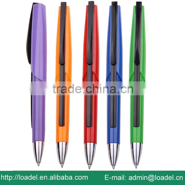 Plastic Customized Logo Advertising Ball Pen photo-2