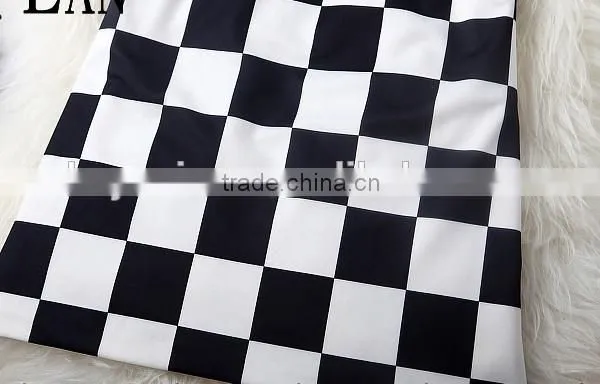 Minimatt Check Curtain Checks Black and White Check Upholstery Fabric photo-2