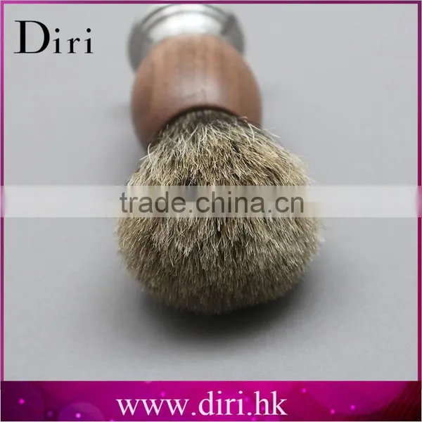 China High Quality Shaving Brush Badger Hair Wooden Handle Brush for Shaving photo-4