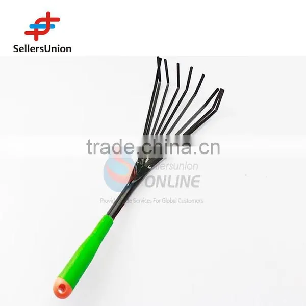 No.1 yiwu commission agent garden tools Hot sale small Household garden rake